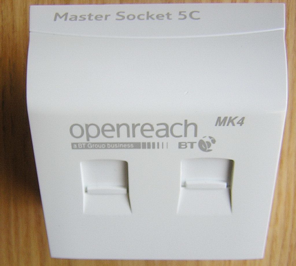 BT Openreach New NTE5C Master Socket